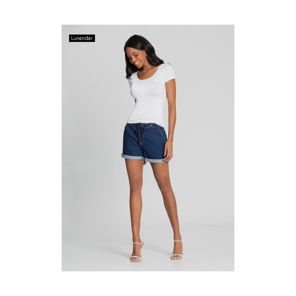 BLUSA MALHA VISCOSE C/ ELASTAN BRANCO - Fátima Modas