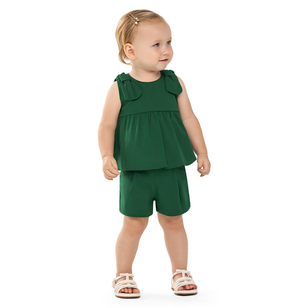 Conjunto Feminino Blusa e Shorts - Fátima Modas