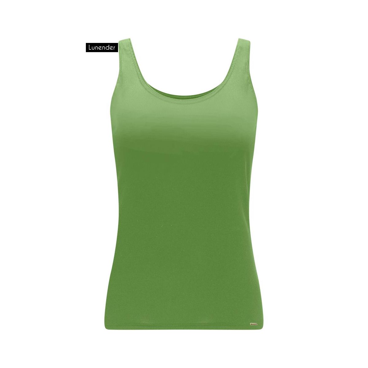 Blusa de Alca Básica Feminina Verde - Fátima Modas