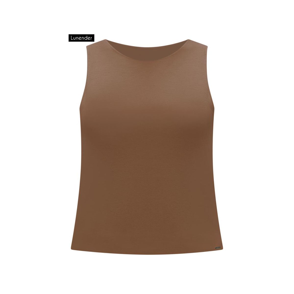 BLUSA MALHA VISCOSE C/ELASTANO Marrom - Fátima Modas