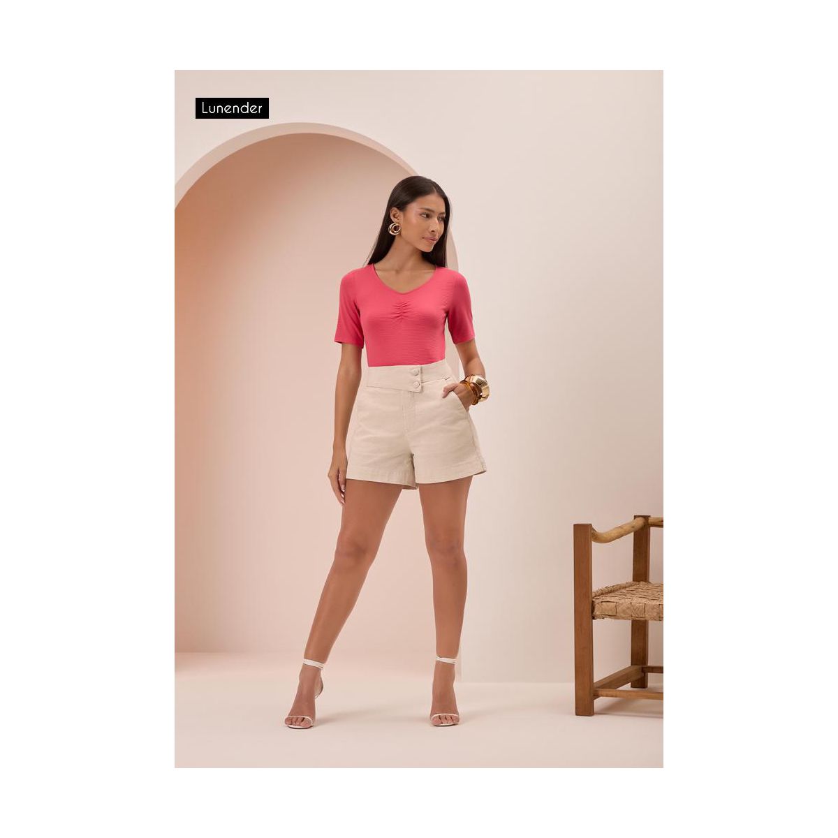 Blusa Lunender Visco - Fátima Modas