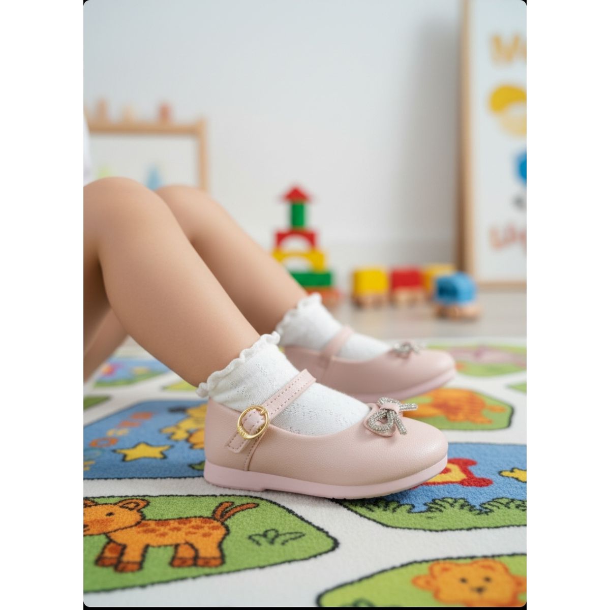 Sapatilha Infantil Klin Princesa Baby Laço Brilhan... - Fátima Modas