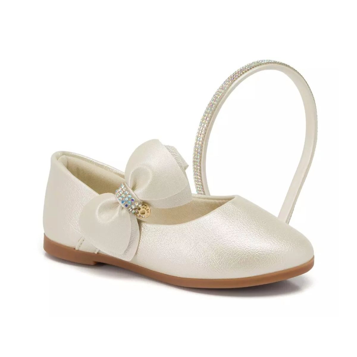 Sapatilha Infantil Klin Princesa Mini Laço - OFF W... - Fátima Modas