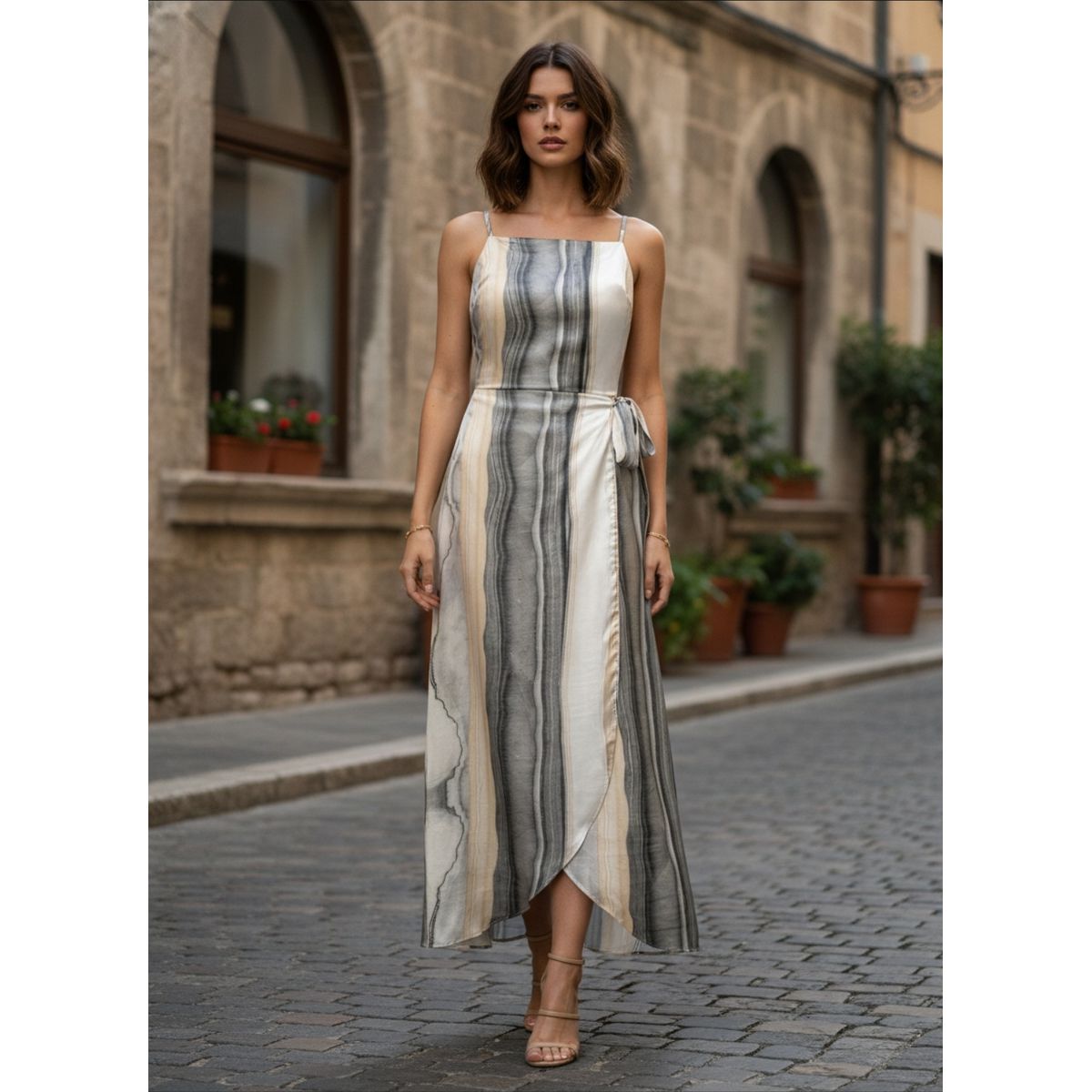 Vestido Lunender Tecido Rayon - Fátima Modas