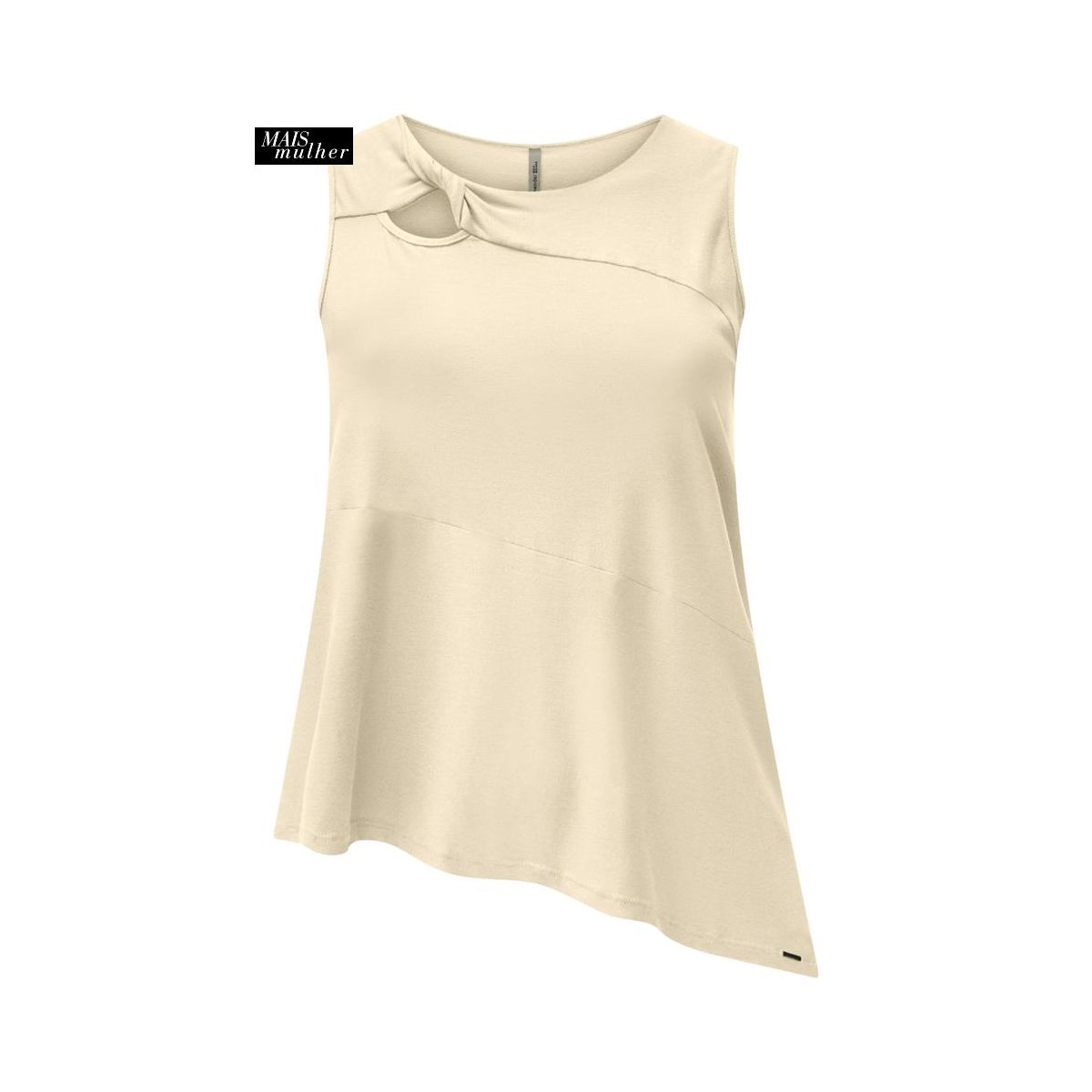 Blusa Regata Crepe Lunender - Fátima Modas