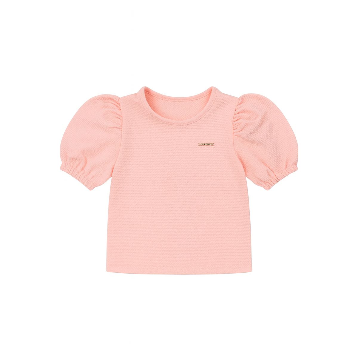 blusa cropped rosa carinhoso - Fátima Modas