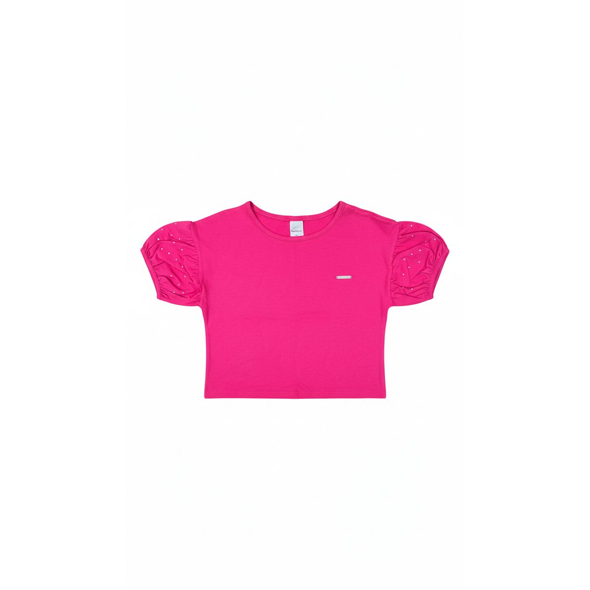 blusa cropped carinhoso pink - Fátima Modas