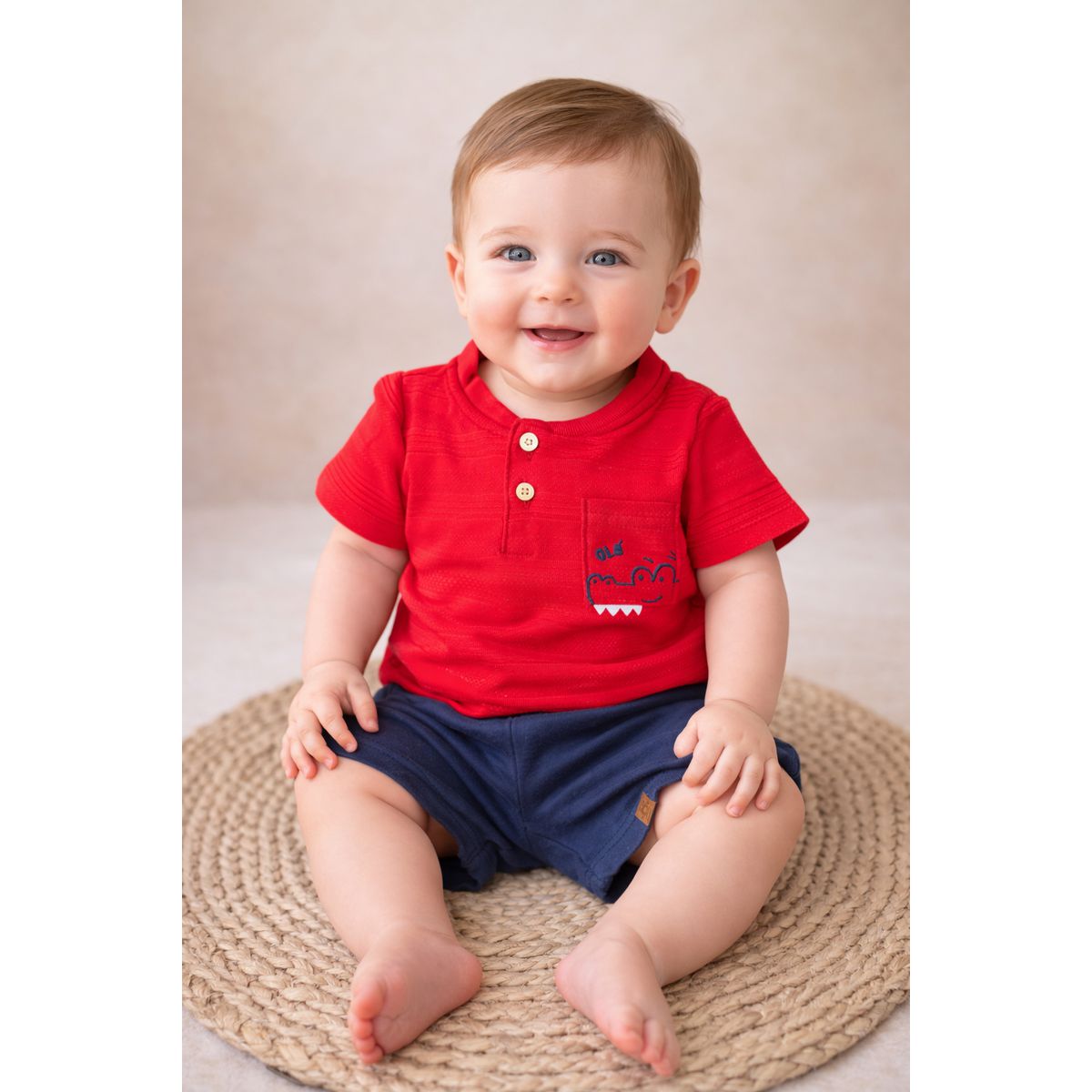 conjunto camiseta e bermuda - Fátima Modas