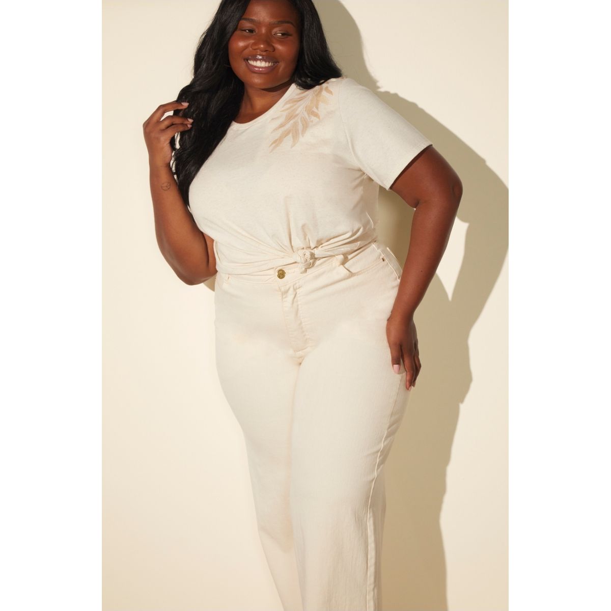 Blusa Marialicia Plus Size - Fátima Modas