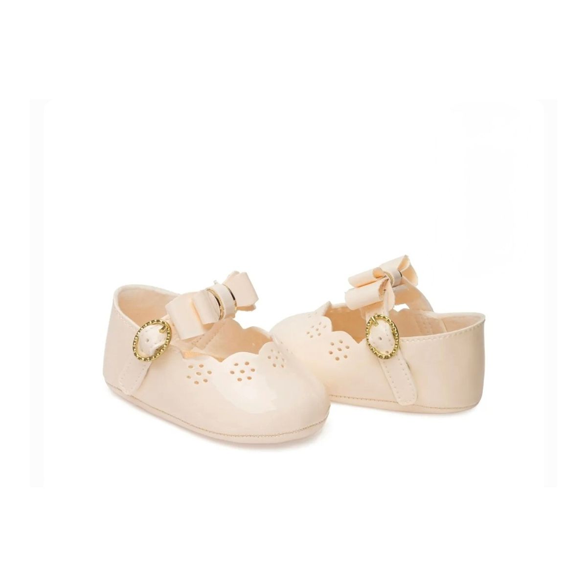 sapatilha Bebê pimpolho bege - Fátima Modas