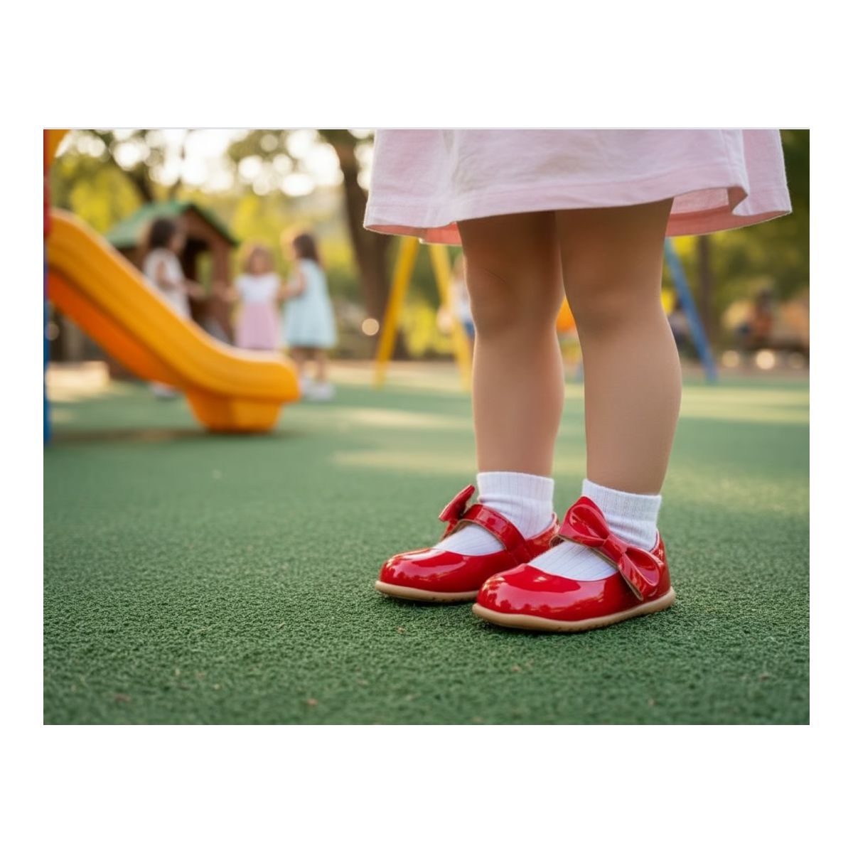 Sapatilha boneca menina Pimpolho vermelha - Fátima Modas