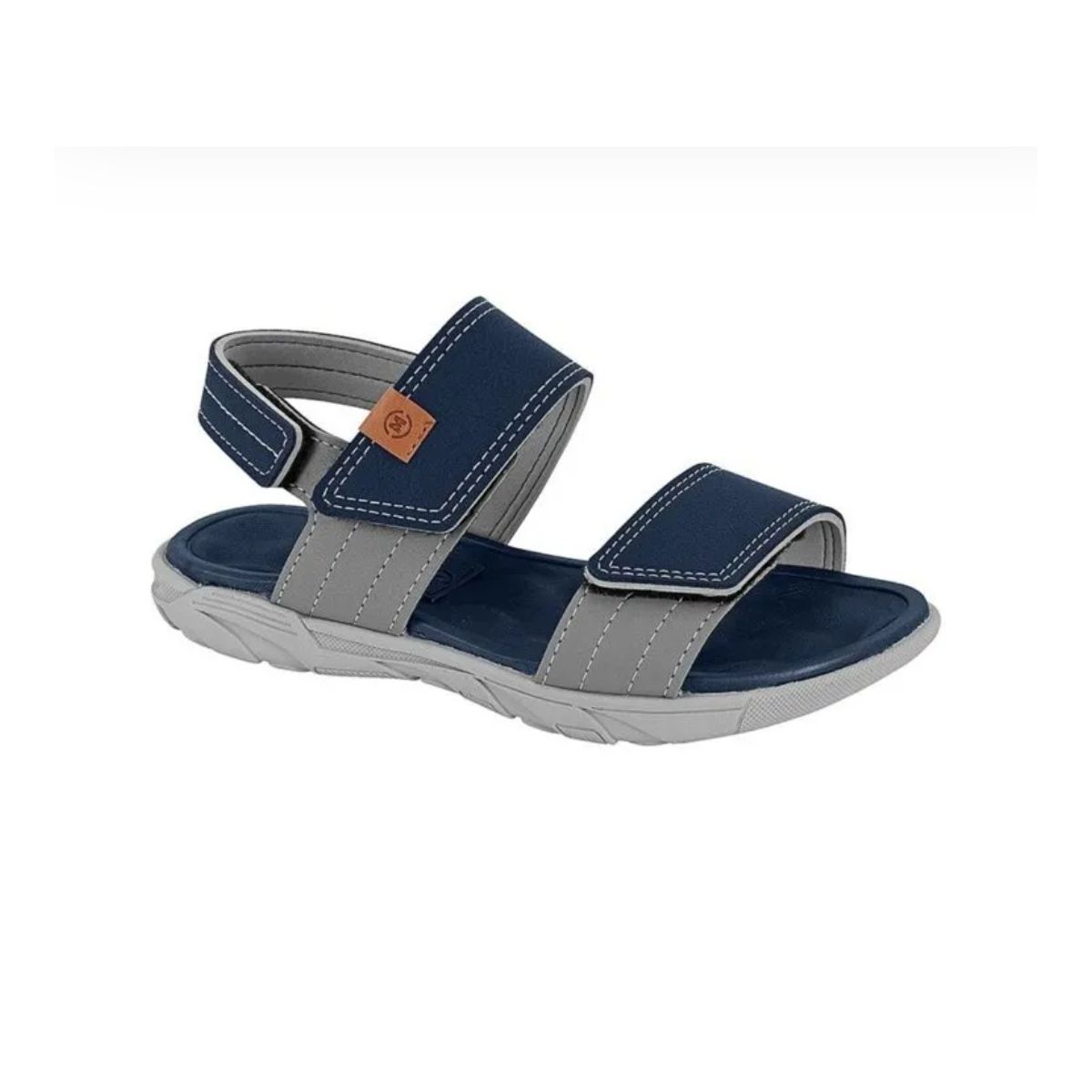 SANDALIA MOLEKINHO TIRAS ADERENTES REF 2400.155 Az... - Fátima Modas