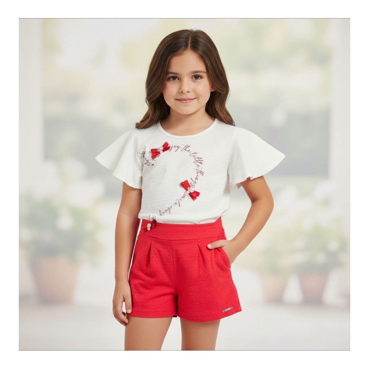 CONJUNTO MALHA NIKKO VERMELHO - Fátima Modas