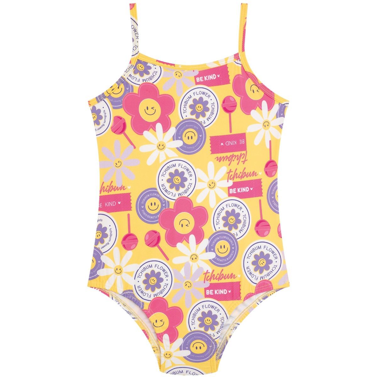 Maiô Infantil Amarelo Gold - Fátima Modas