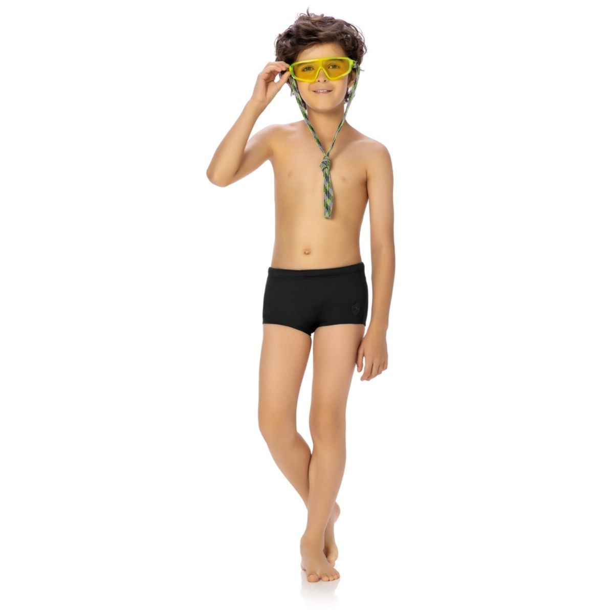 Sunga Infantil Preta - Fátima Modas