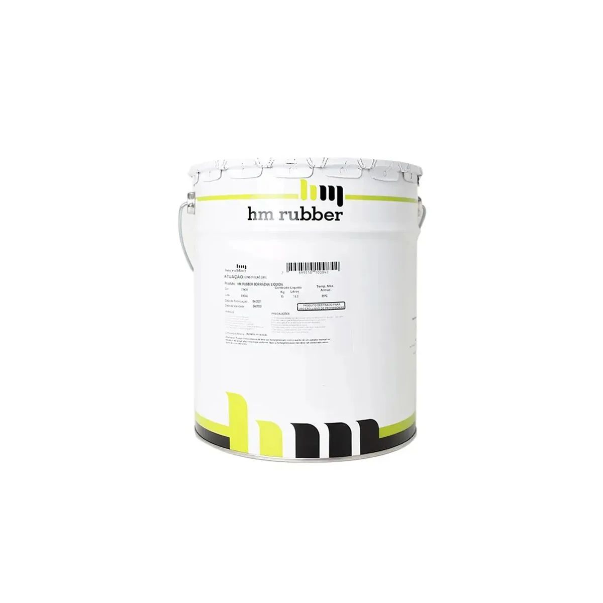 Borracha Líquida Hm Rubber 7 em 1 Branco 18KG | FITZTINTAS