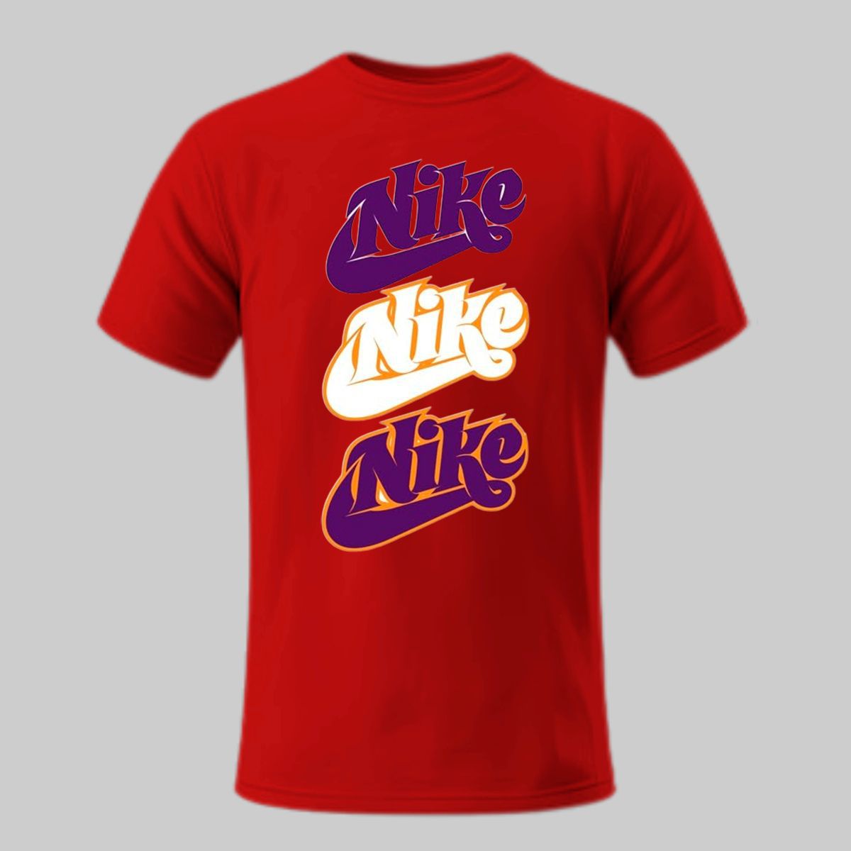 Camiseta Vermelha Nike Estampada - WarmOut Confecções