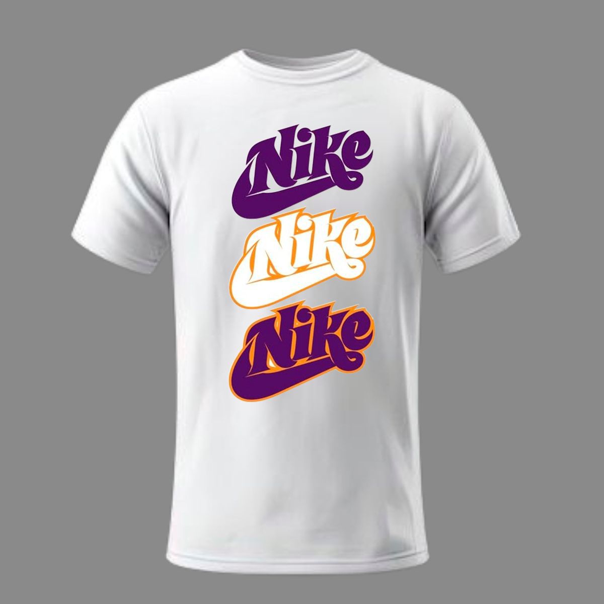Camiseta Branca Nike Estampada - WarmOut Confecções