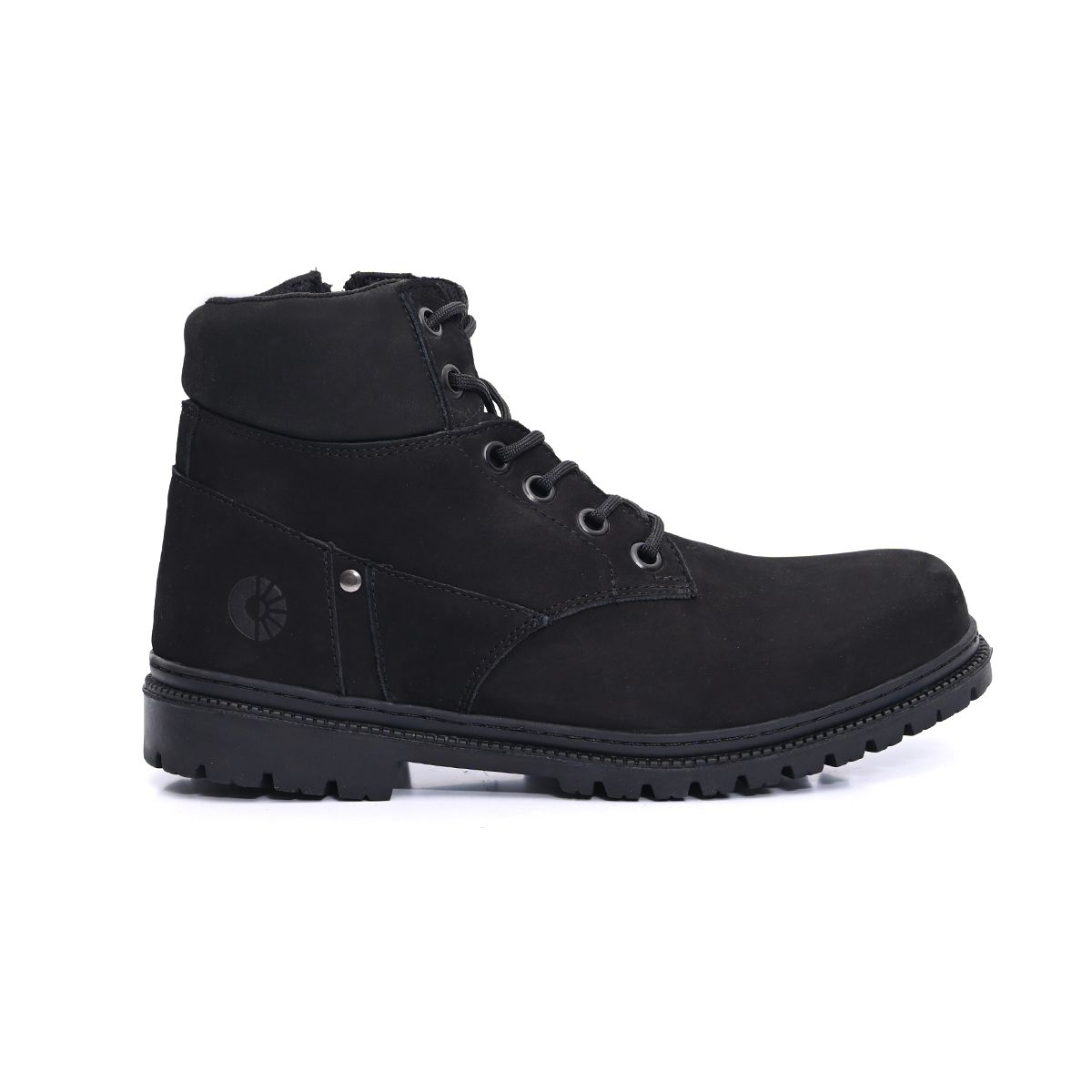Coturno Casual de Couro - Arizona preto