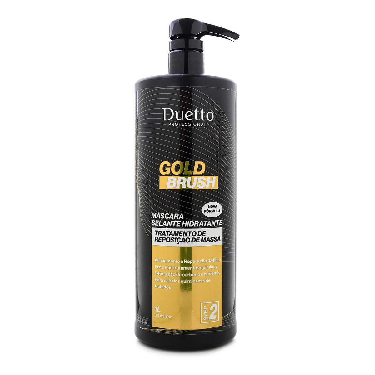 Kit Gold Brush Duetto Professional