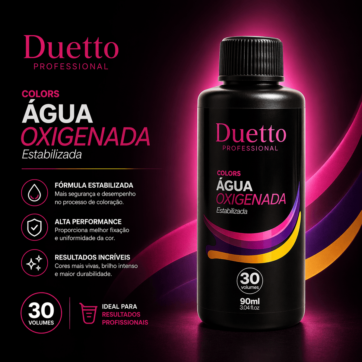 Agua Oxigenada Duetto 30 VOL 90 ML