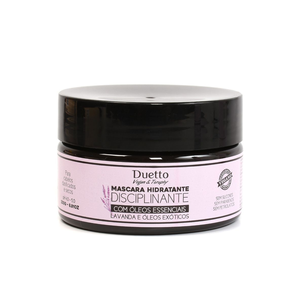 Mascara Hidratante Disciplinante Vegan & Teraphy 250g