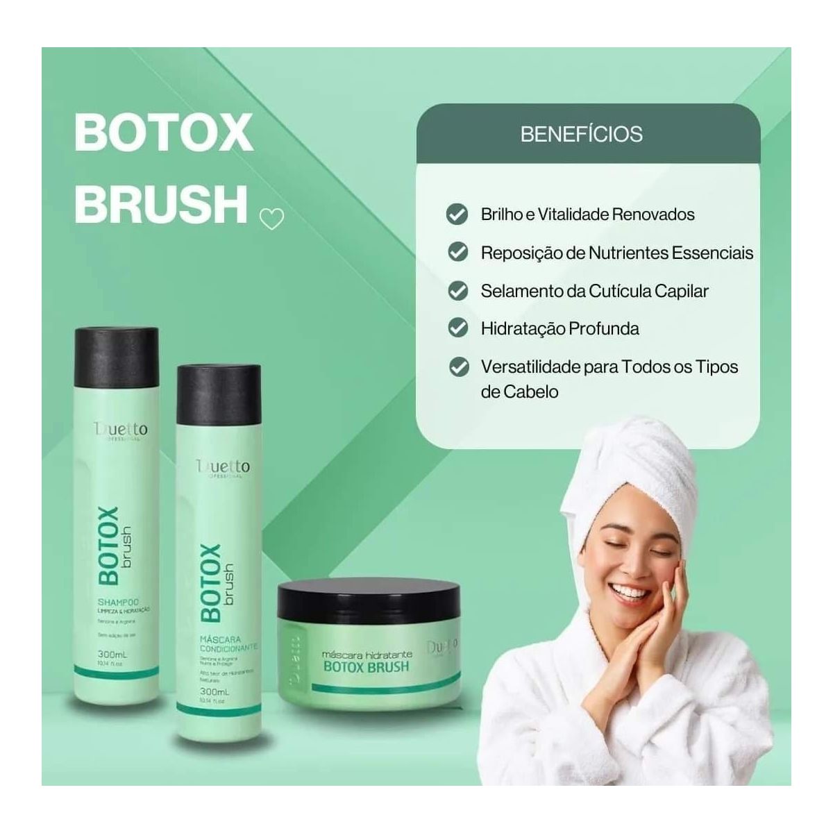 Kit Home Care BTX Brush Duetto 
