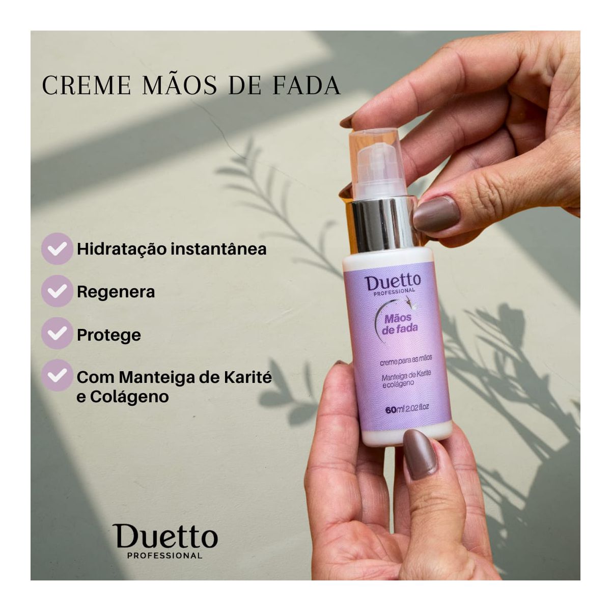 Creme Mãos de Fada Duetto Professional 60ml