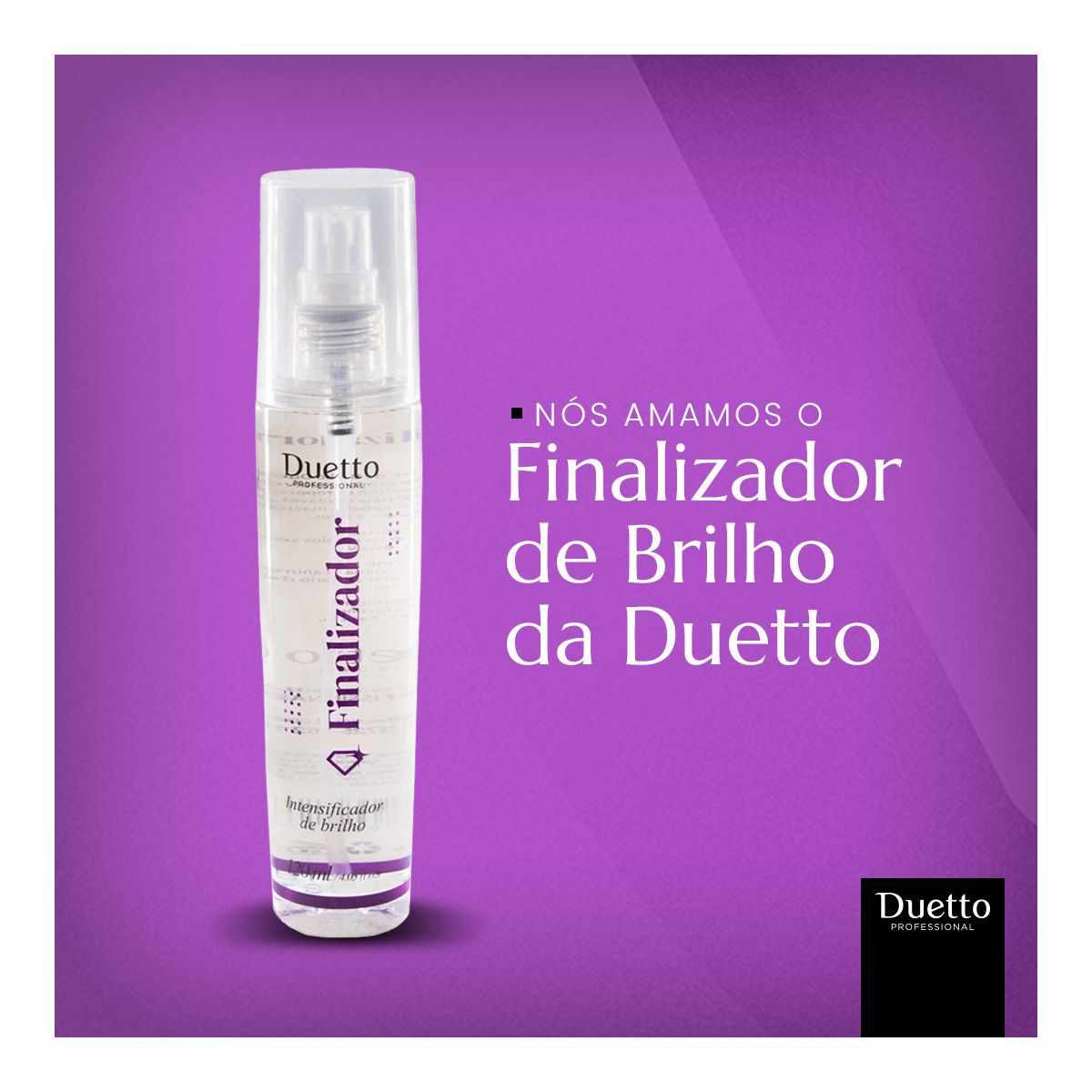 Finalizador de Brilho Duetto 120ml