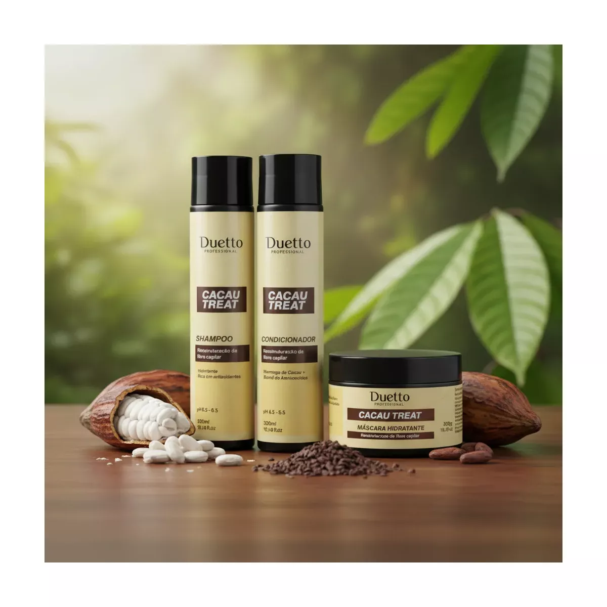 Kit Home Care Cacau Treat Duetto Professional