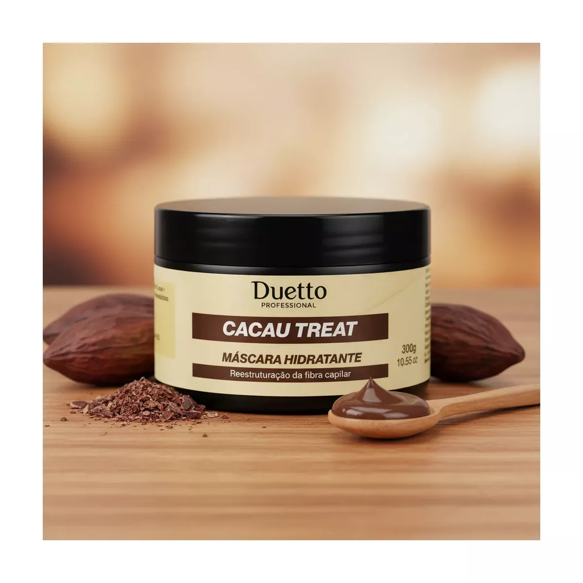 Máscara Hidratante Cacau Treat Duetto 300g