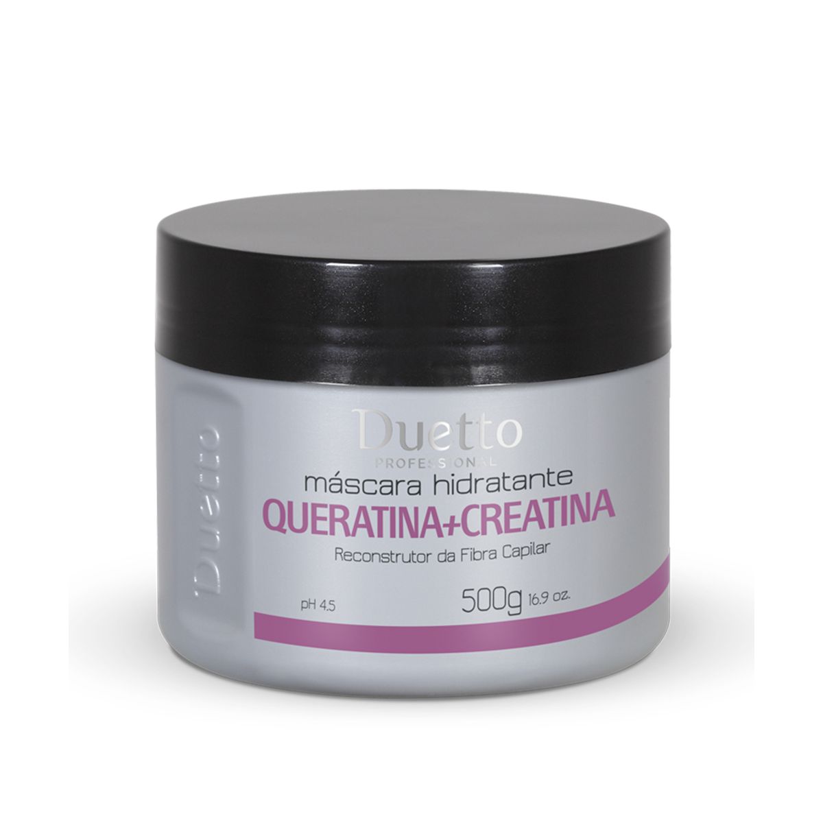 Máscara Hidratante Queratina + Creatina Duetto 500g