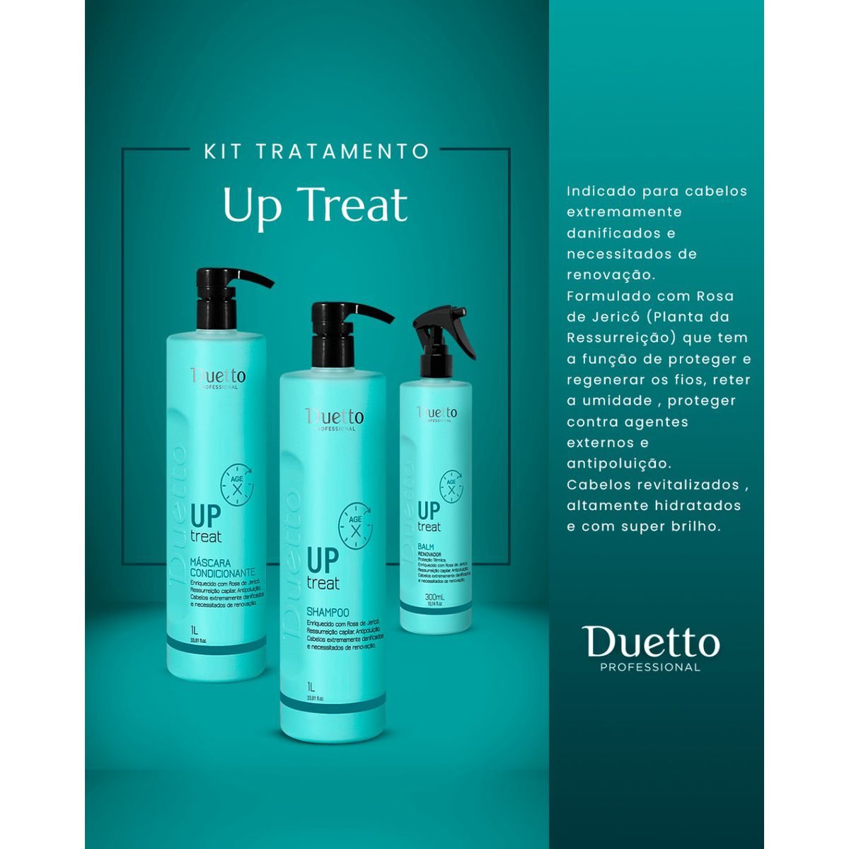 Kit Tratamento Up Treat Duetto Professional 