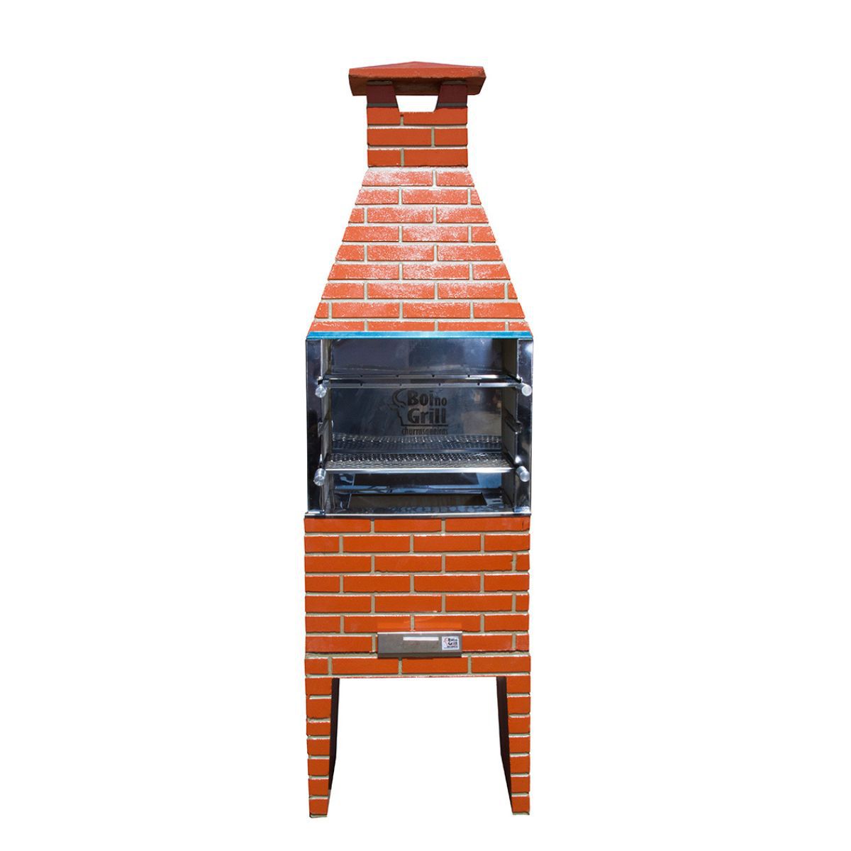Churrasqueira Tijolinho Pintada 65cm