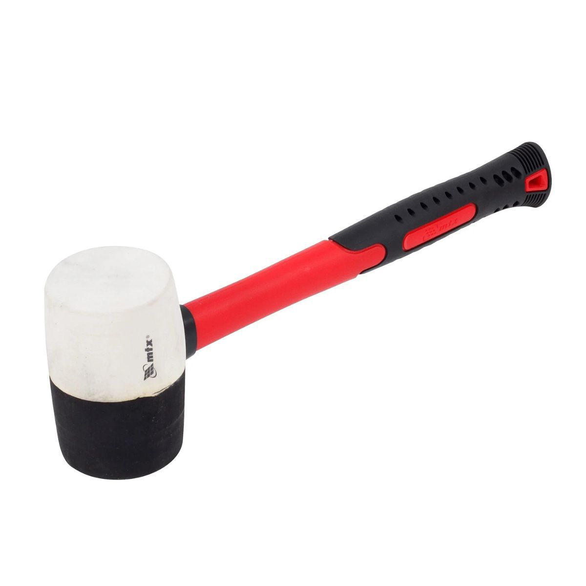 Martelo Borracha 450g Preto/Branco