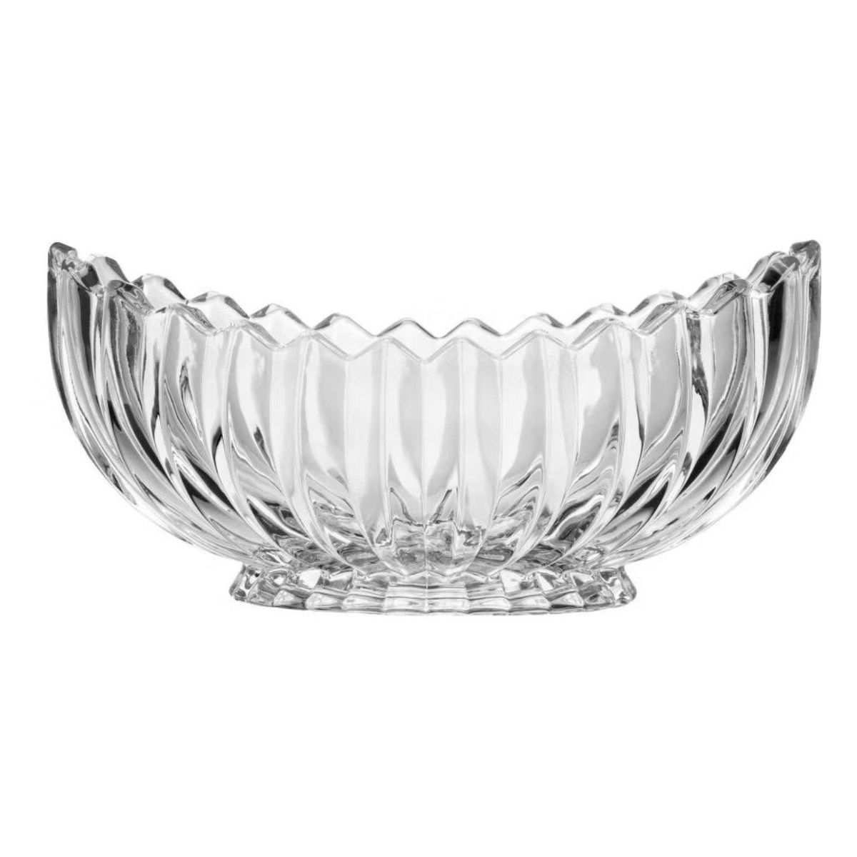 ￼Centro de Mesa geneva de Cristal 28cm x 15cm x 13,5cm