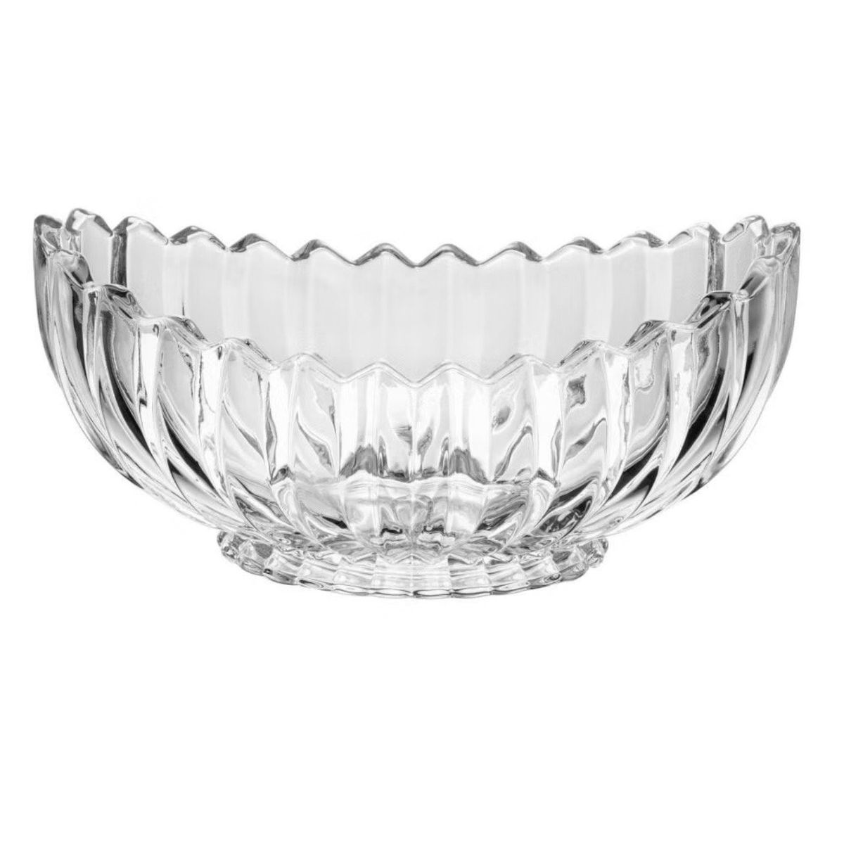 ￼Centro de Mesa geneva de Cristal 28cm x 15cm x 13,5cm