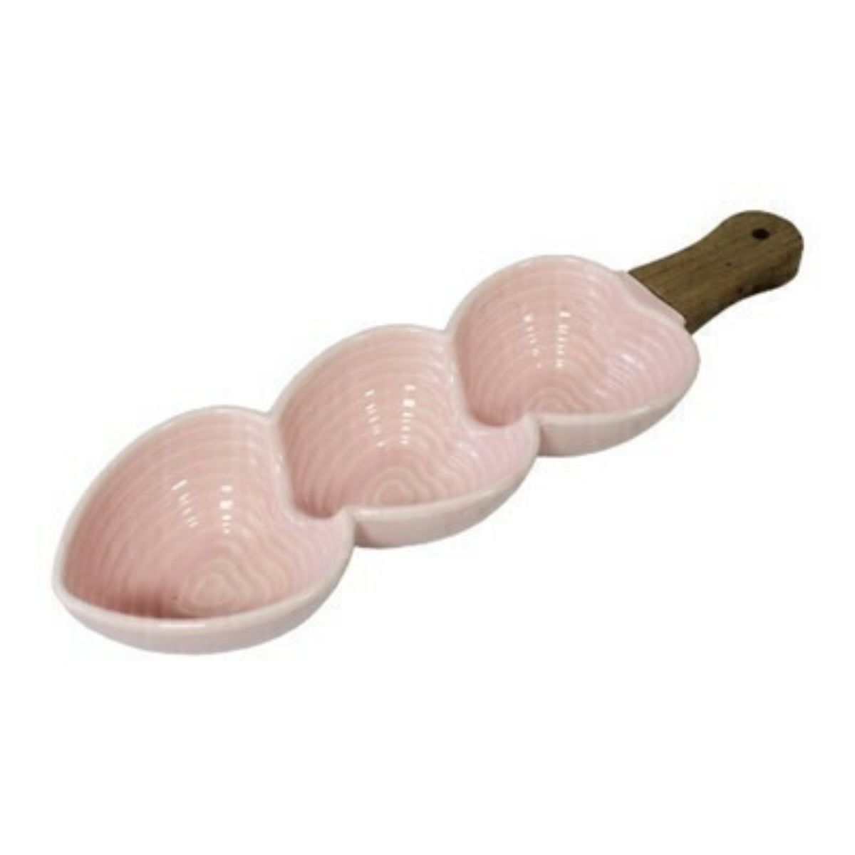 Mini Panela Poele Rosa C/Bambu 5 X 9 X 34