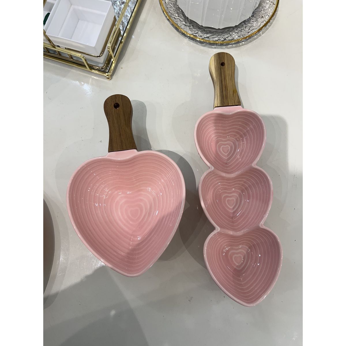 Mini Panela Poele Rosa C/Bambu 5 X 9 X 34