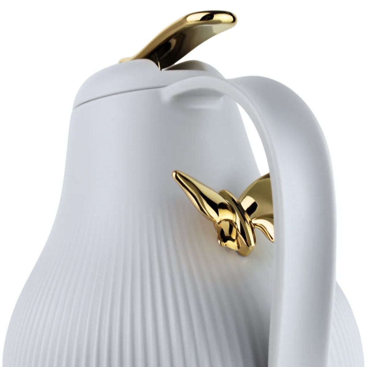 garrafa termica 1 litro boboleta cinza 