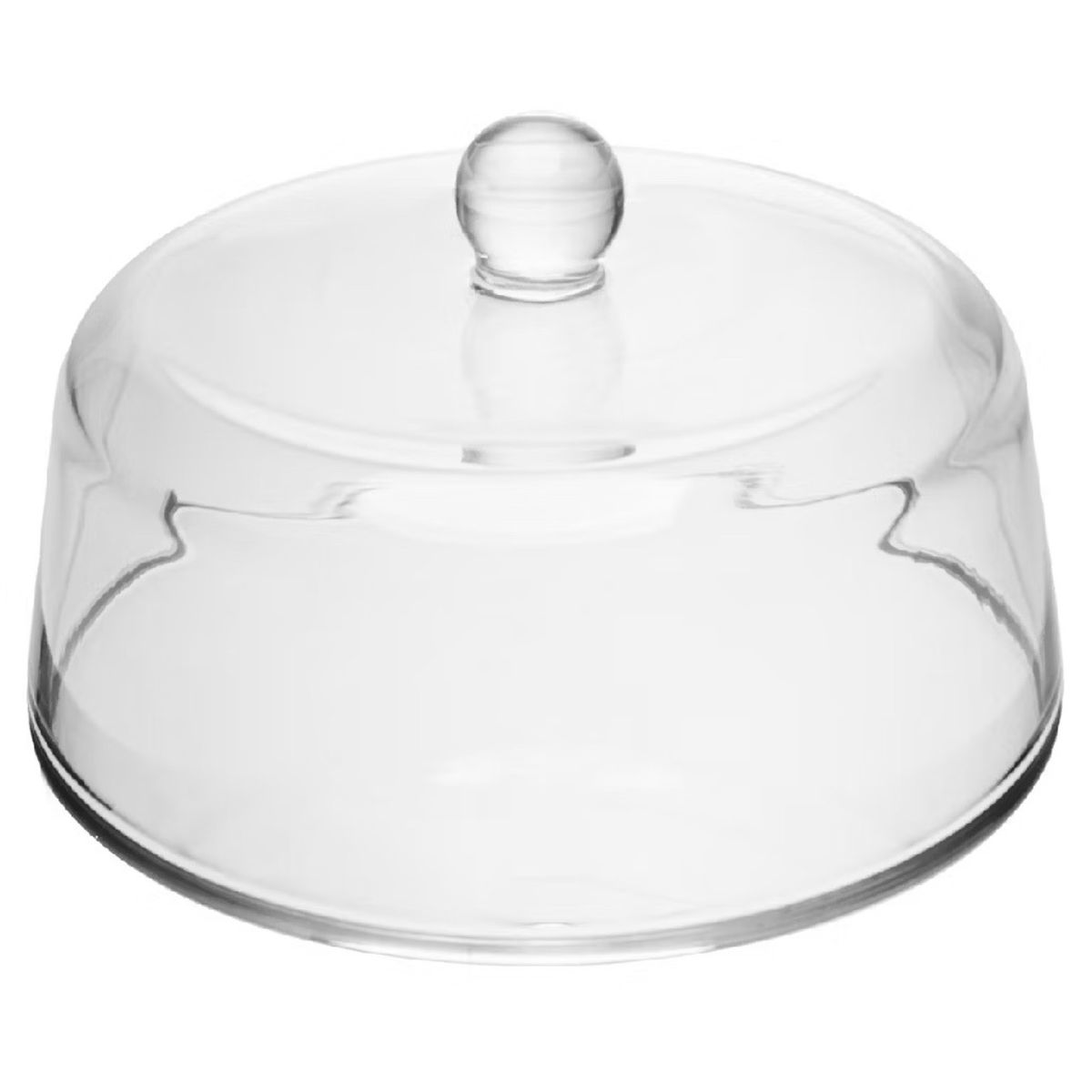 Boleira em cristal com detalhe em coraçaão