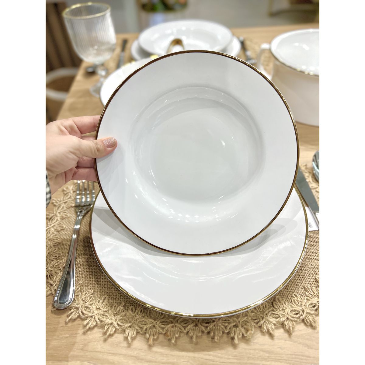 Aparelho de jantar flamingo sofia 30 pç