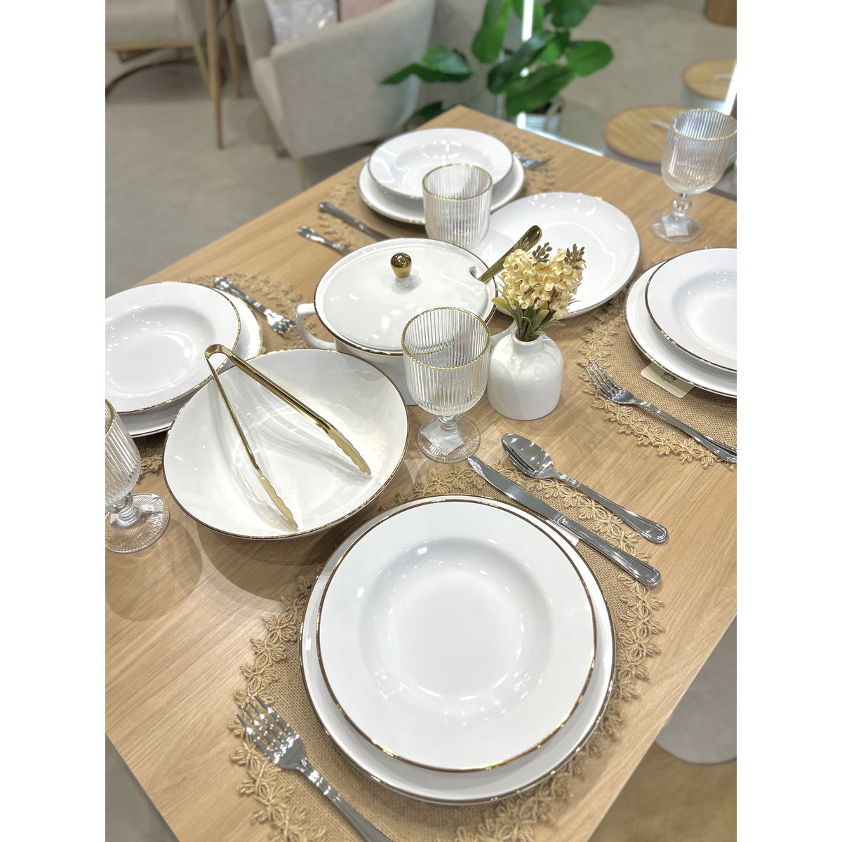 Aparelho de jantar flamingo sofia 30 pç