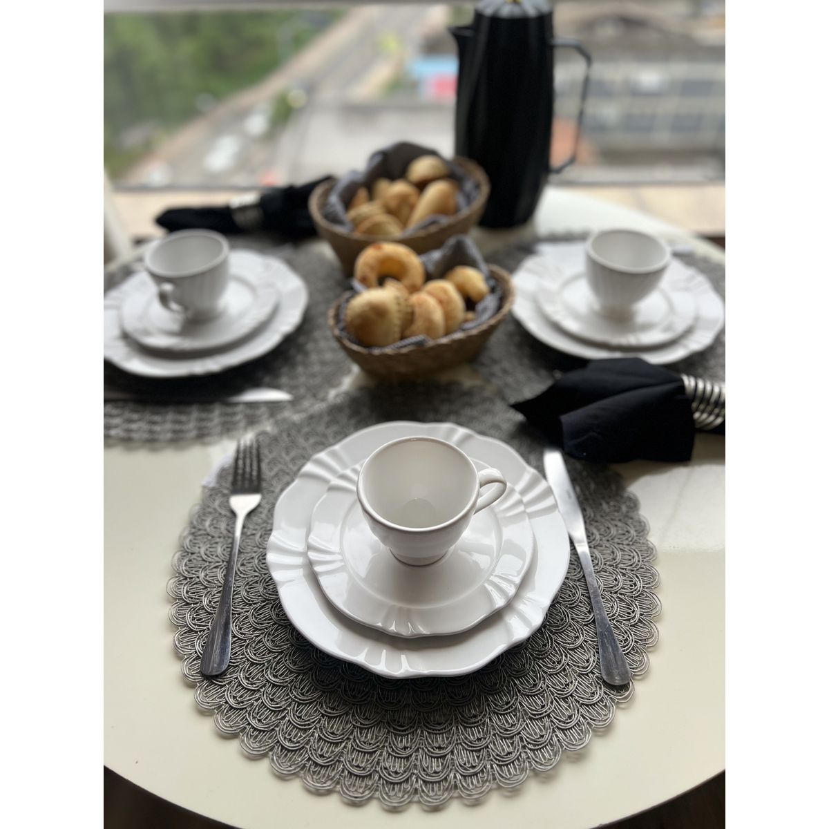 Aparelho de jantar soleil 20 peças 