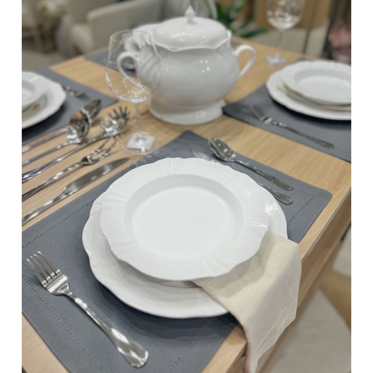 Aparelho de jantar soleil 20 peças 