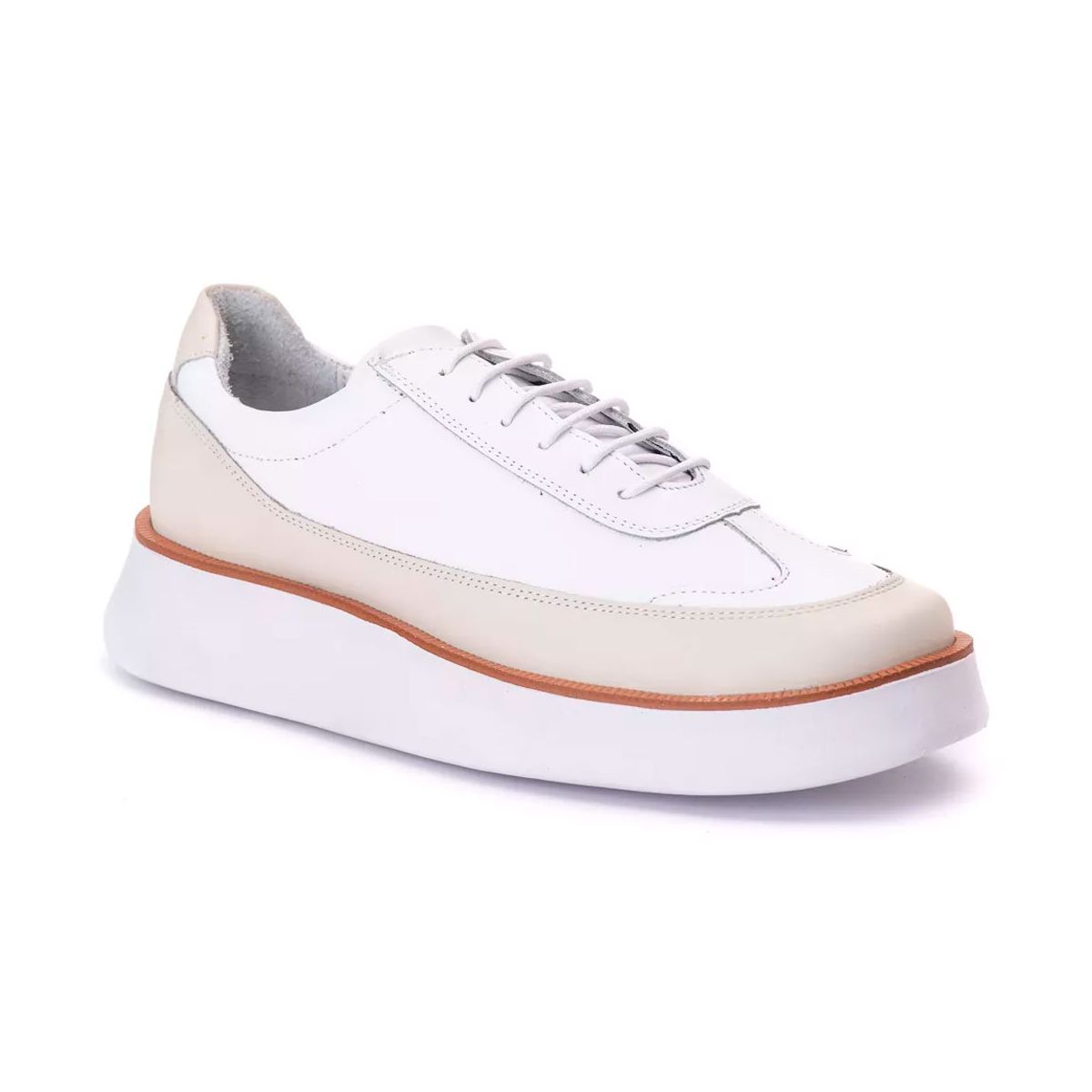 Sapato Masculino De Couro Alaska Bicolor - Mr. Light | Oficial®