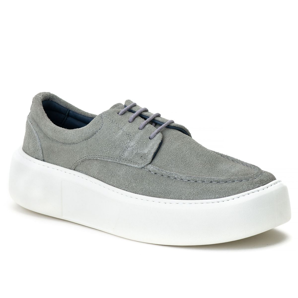 Sapato Casual Camurça Everest Cinza - Mr. Light | Oficial®