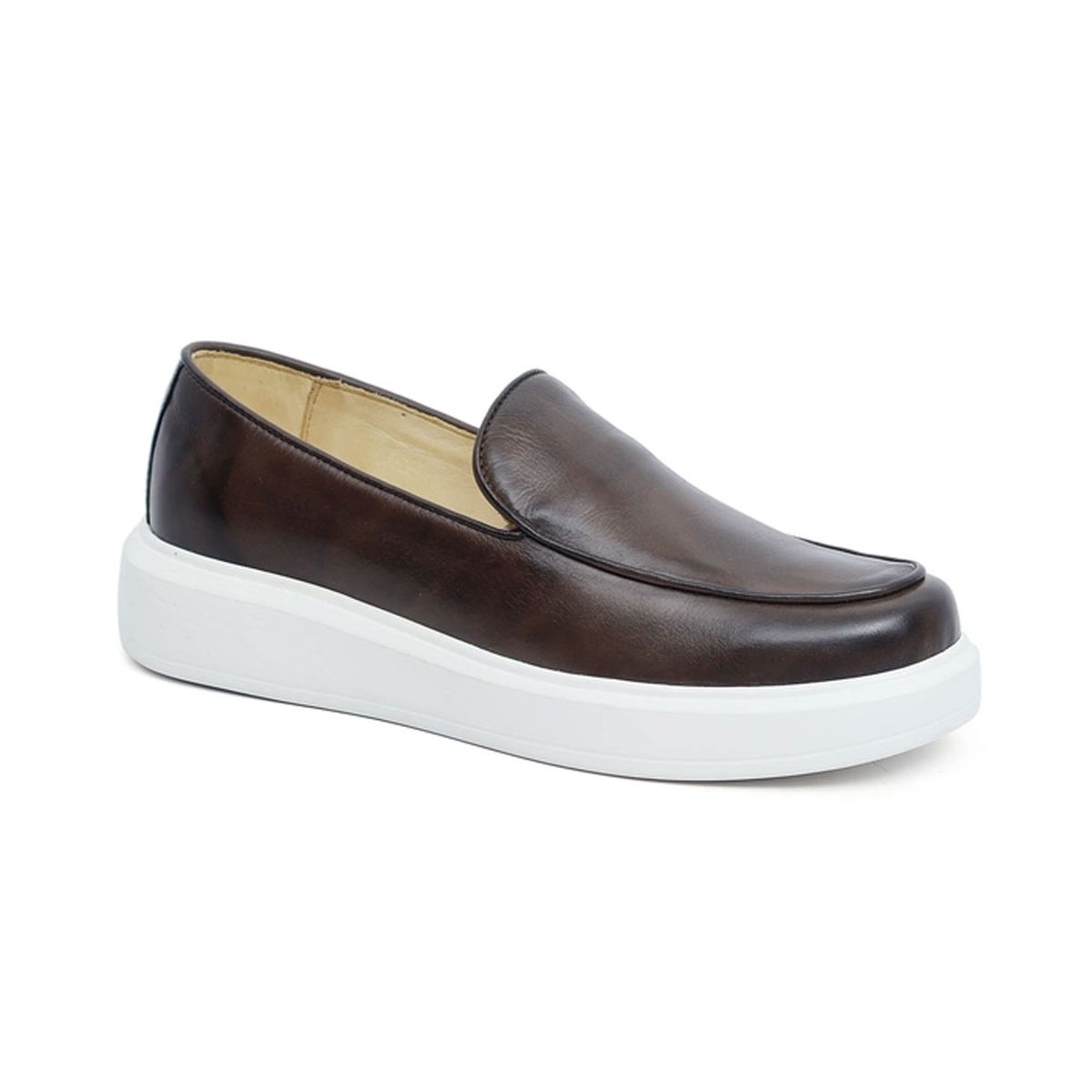 Slip On Masculino Milão Comfort Café - Mr. Light | Oficial®