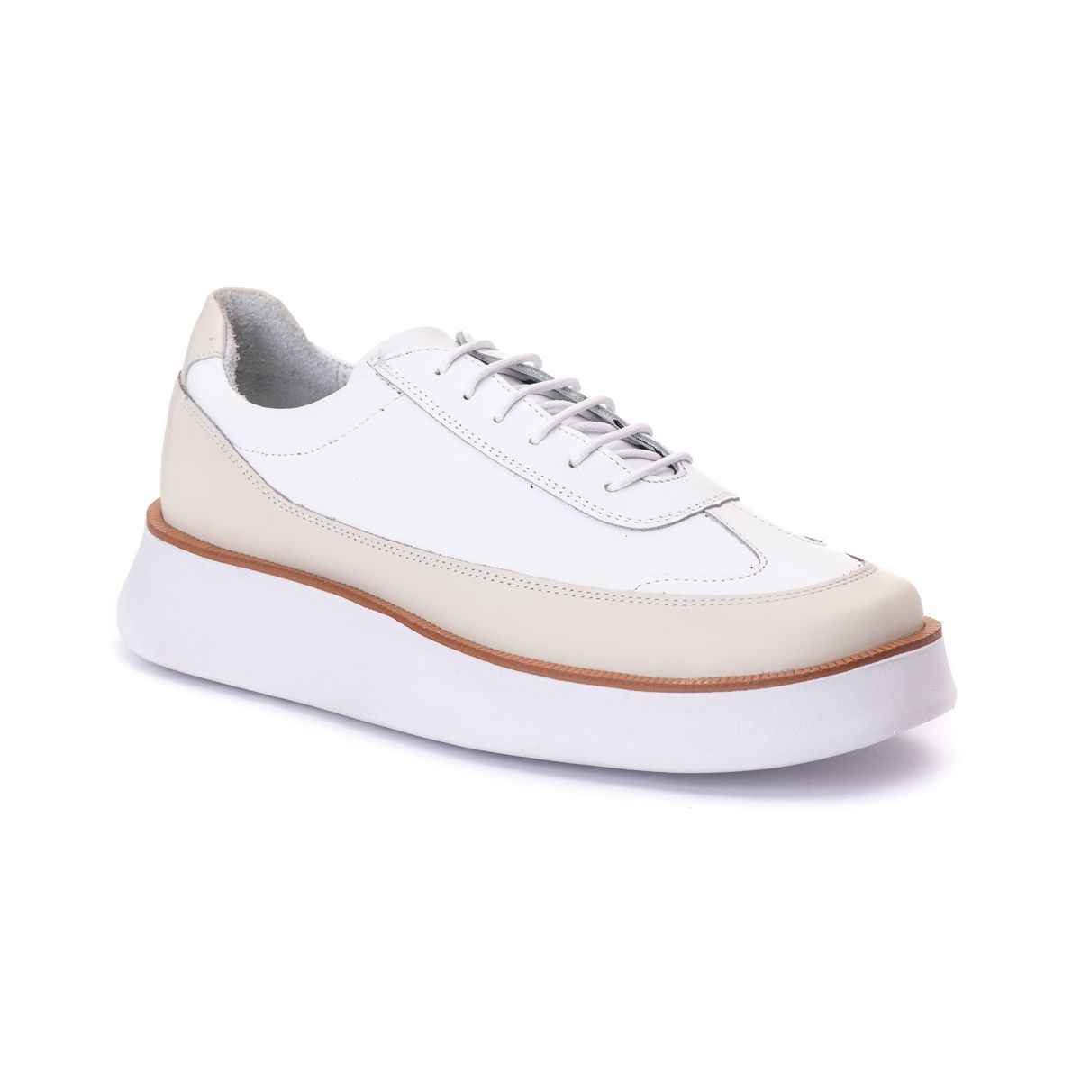Sapato Masculino De Couro Alaska Bicolor - Mr. Light | Oficial®