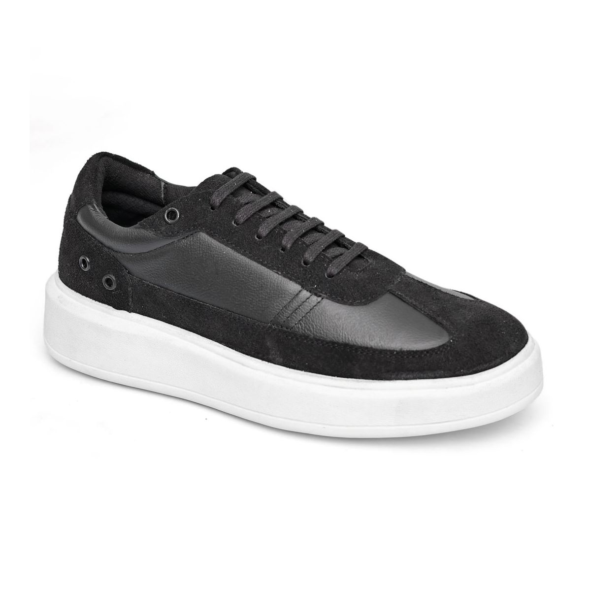 Tenis Masculino Fly Preto Nobuck Preto Milan Gelo - Mr. Light | Oficial®